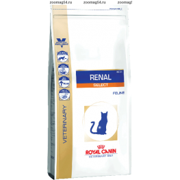 Royal Canin RENAL SELECT FELINE (РЕНАЛ СЕЛЕКТ ФЕЛИН) для кошек при хронической почечной недостаточности 2кг